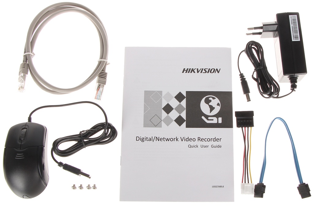 DS-7108NI-Q1/8P NVR HIKVISION MINI 8 CANALES IP PoE / 1 SATA / 1 AUDIO