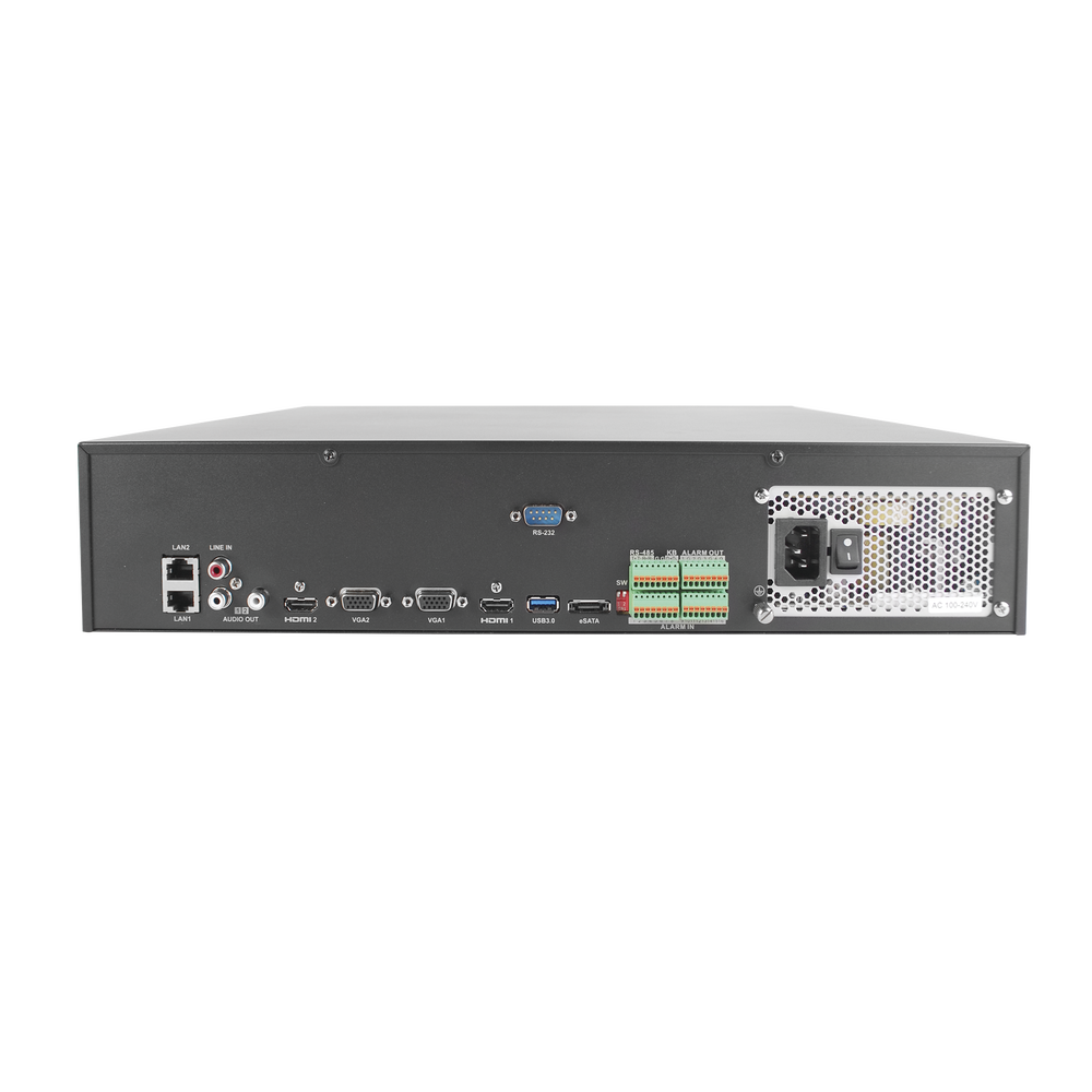 NVR 32 Canales Ip 4K 12 Mp / 8 Sata Raid / Pos