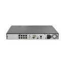 NVR 8 Canales Ip 8 Mp / 8 puertos Poe 250 Mts / 4K / 2 Sata / 1 Audio