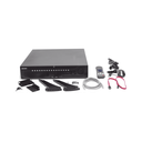 NVR 64 canales IP 4K 12 Mp / 8 Sata Raid / AcuSense / 2 Puertos de Red / Soporta POS