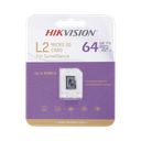 Memoria Microsd / Clase 10 De 64 Gb / Especializada Para Videovigilancia / Compatibles Con Cámaras Hikvision