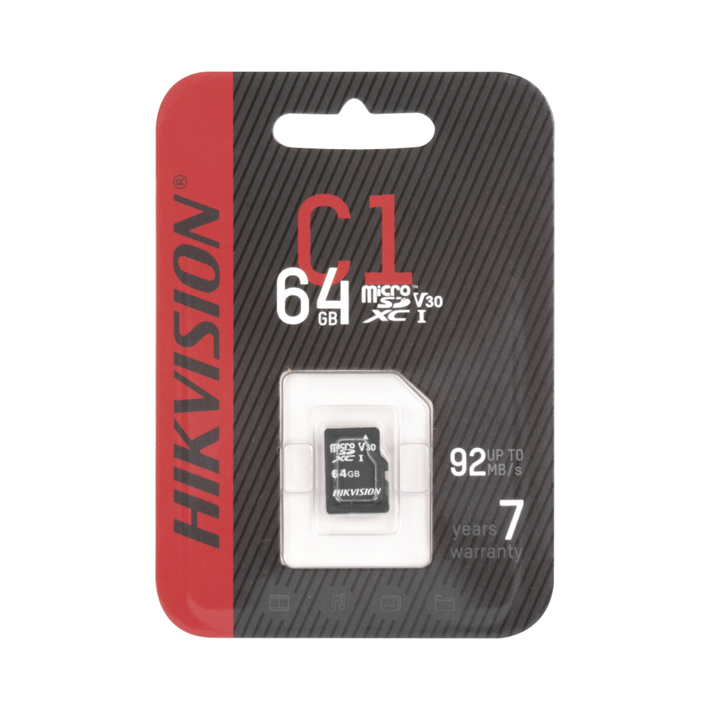 Memoria Microsd Para Celular O Tablet / Capacidad 64Gb / Interfaz Microsd
Xc / Velocidad De Lectura 92 Mb/S / Clase 10 