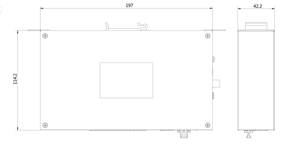 DS-3T0310HP-E/HS SWITCH HIKVISION NO GESTIONABLE 8 PUERTOS RJ45 / PoE 110W