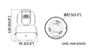 IPC-P120-D/W CÁMARA HILOOK MINI PT IP 2 MP / 2.0 MM / WIFI / MicroSD / RESIDENCIAL