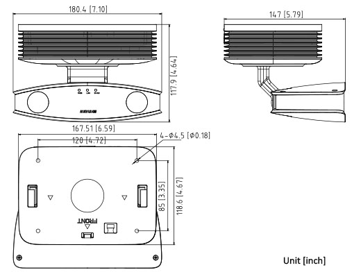 IDS-2CD8426G0/B-I CÁMARA HIKVISION ESPECIAL IP 2 MP DOBLE LENTE / ANÁLISIS DE COMPORTAMIENTO / DeepinView / 4 MM X 2