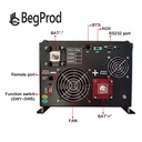 PV30-3024MPK BEGPROD INVERSOR HÍBRIDO BEGPROD 1KW / 24V-110V 30A