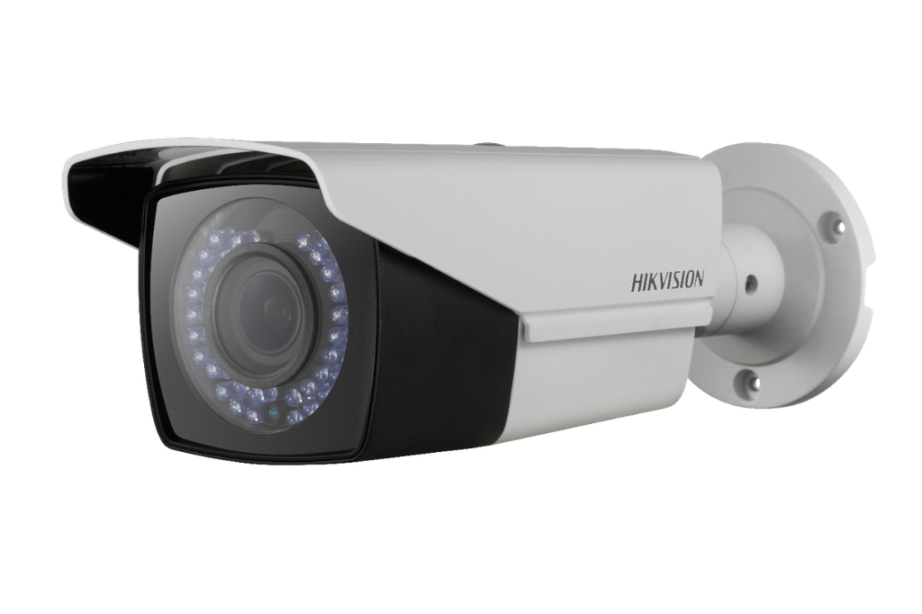 CÁMARA BULLET TURBO HD 2 MP / 2.8 MM - 12 MM / 1080P / LENTE VARIFOCAL / IR 40 MTS / EXTERIOR IP66 / TVI-AHD-CVI-CVBS