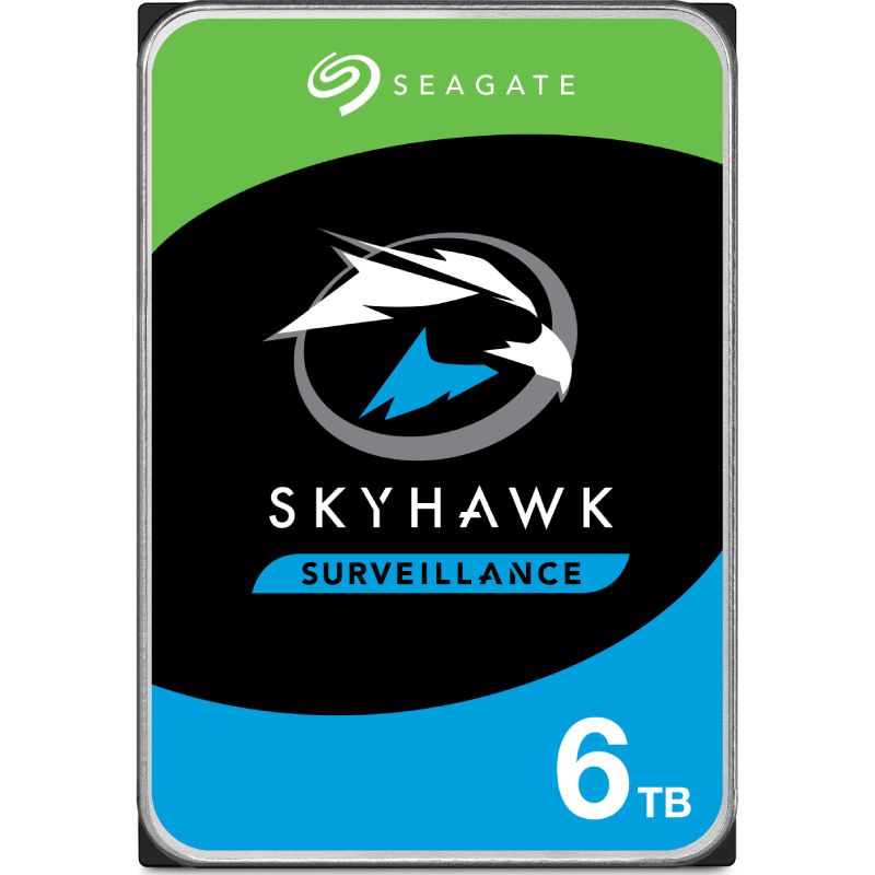 DISCO DURO INTERNO 3.5&quot; SATA 6 GB/S / 7200 RPM / 256 MB CACHE / SKYHAWK AI SURVEILLANCE / ESPECIAL PARA CCTV / 6 TB