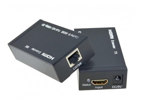 CONVERTIDOR HDMI A RJ45 / 60 MTS / PAR