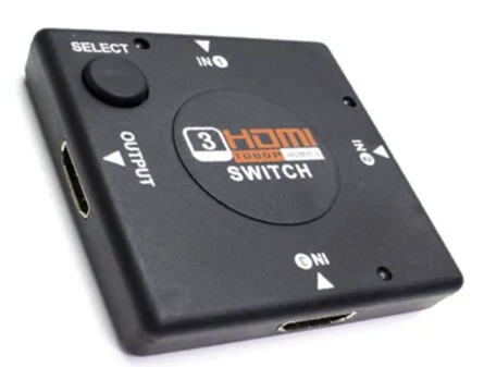 SWITCH KVM HDMI 3 PUERTOS