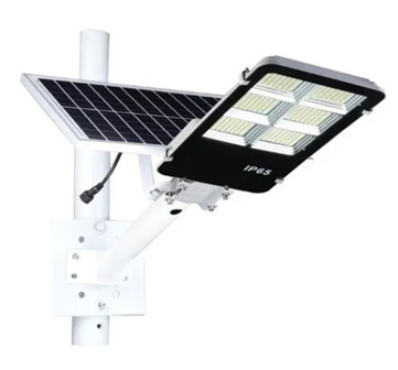 LÁMPARA LED DE POSTE 300W CON PANEL SOLAR