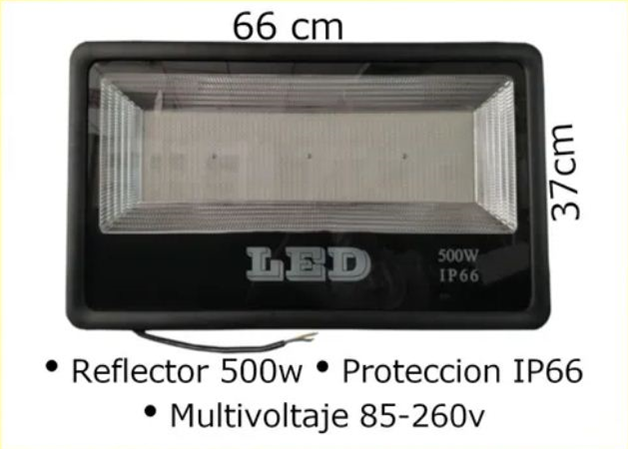 REFLECTOR LED 500W POSEE IP65