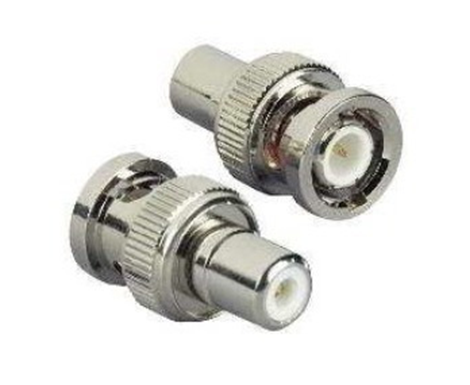 CONECTOR BNC MACHO A RCA HEMBRA PACK 10 UND