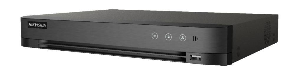 DVR 4 CANALES TURBO HD + 4 CANALES IP / 8 MP / 1 BAHÍA DE DISCO DURO / AUDIO POR COAXITRON.