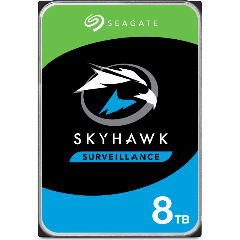 DISCO DURO INTERNO 3.5&quot; SATA 6 GB/S / 7200 RPM / 256 MB CACHE / SKYHAWK AI SURVEILLANCE / ESPECIAL PARA CCTV / 8 TB