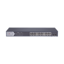 SWITCH 24 PUERTOS 10/1000 MBPS POE+ Y 2 PUERTOS 10/100/1000 MBPS SFP UPLINK / POE+ / MÁX POTENCIA POE 225 W