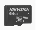 MEMORIA MICRO SD / CLASE 10 DE 64 GB / ESPECIALIZADA PARA VIDEOVIGILANCIA / COMPATIBLES CON CÁMARAS HIKVISION