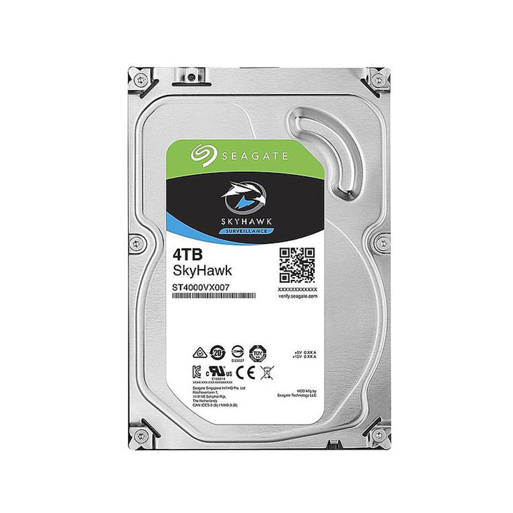 DISCO DURO INTERNO 3.5&quot; SATA 6 GB/S / 7200 RPM / 256 MB CACHE / SKYHAWK AI SURVEILLANCE / ESPECIAL PARA CCTV / 4 TB