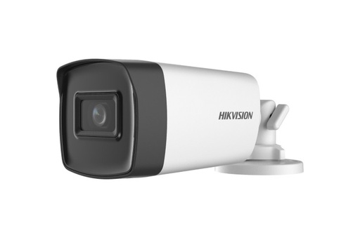 [DS-2CE17H0T-IT1F(2.8mm)] CÁMARA BULLET TURBO HD 5 MP / 2.8 MM / 2560 X 1944 / IR 30 MTS / EXTERIOR IP67 / DWDR / TVI-AHD-CVI-CVBS