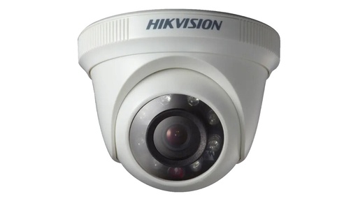 [DS-2CE56C0T-IRPF(2.8mm)] CÁMARA DOMO TURBO HD 1 MP / 2.8 MM / 720P / IR 20 MTS / INTERIOR / PLÁSTICO / ICR / DNR / SMART IR / TVI-AHD-CVI-CVBS