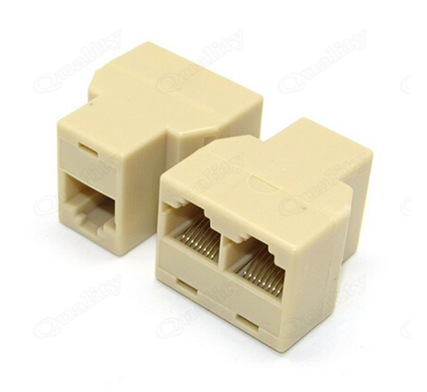 [CONETRJ45] CONECTOR TEE RJ45 PACK 10 UND