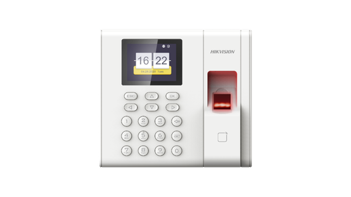 [DS-K1A8503MF] CONTROL DE ASISTENCIA POR HUELLA / TARJETA MIFARE. CAPACIDAD: 1000 HUELLAS, 1000 TARJETAS, 100.000 REGISTROS. INTERFACE USB. COMUNICACIÓN TCP/IP. PANTALLA LCD 2.4