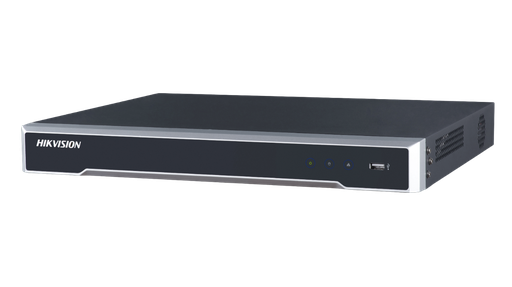 [DS-7616NI-K2/16P] NVR 16 CANALES IP 8 MP / 16 PUERTOS POE+ 2SATA, 4ALARMA, SWITCH POE 300M 160MBPS