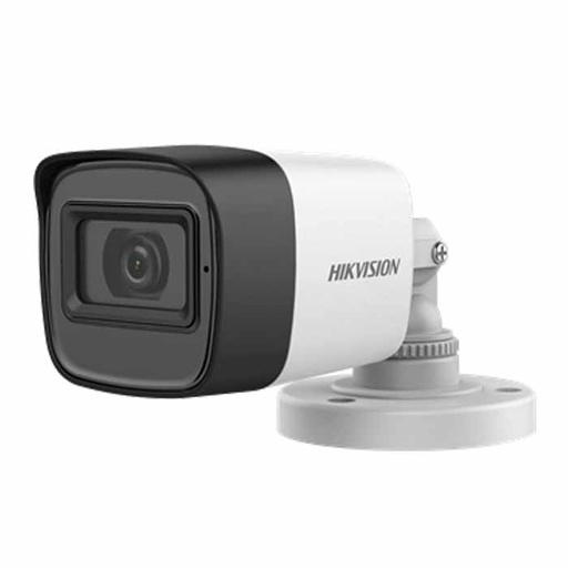 [DS-2CE16D0T-ITFS(2.8mm)] CÁMARA BULLET TURBO HD 2 MP / 2.8 MM / 1080P / IR 30 MTS / EXTERIOR IP67 / AUDIO / EXIR LEDS / ICR / SMART IR / DNR