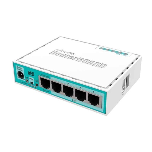 [RB750GR3] ROUTERBOARD (HEX) 5 PUERTOS GIGABIT ETHERNET, 1 PUERTO USB Y VERSIÓN 3