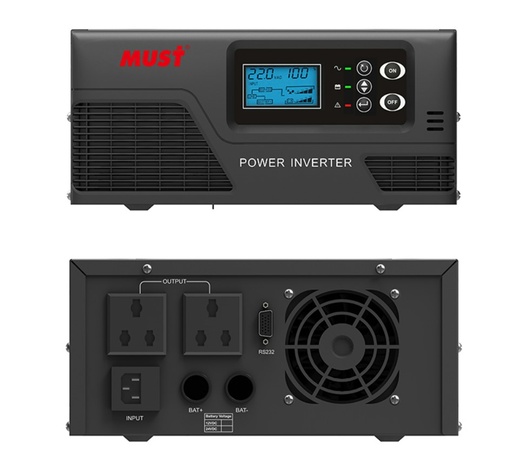 [EP20-800-12V] INVERSOR UPS MUST EP-800-12V 800W