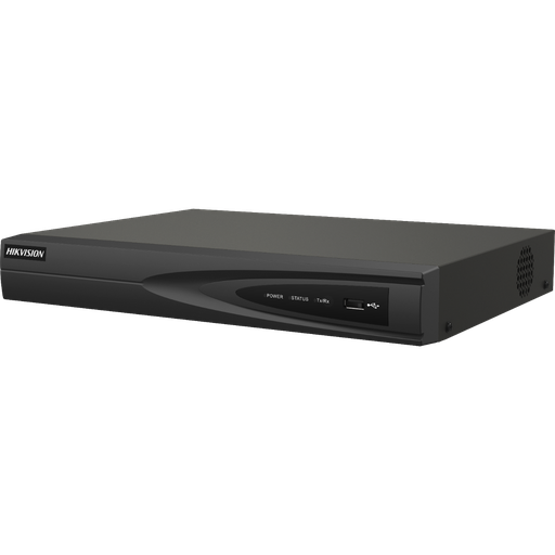 [DS-7608NI-K1] NVR 8 CANALES IP 8 MP/ 4K / 2 SATA / 1 AUDIO / 4 ALARMA