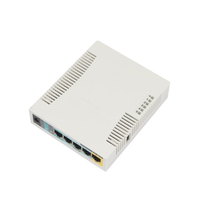 [RB951UI2HND] ROUTERBOARD, 5 PUERTOS FAST, 1 PUERTO USB, WIFI 2.4 GHZ 802.11 B/G/N, GRAN COBERTURA CON ANTENA 2.5 DBI, HASTA 1 WATT DE POTENCIA