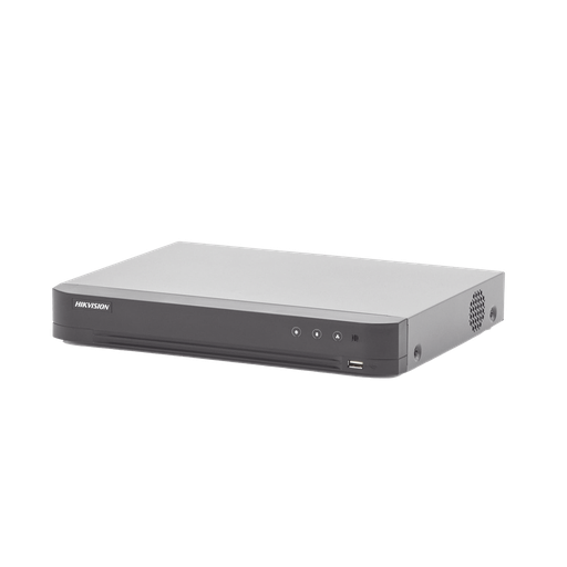 [iDS-7204HQHI-M1/FA] DVR 4 CANALES TURBO HD ACUSENSE 4MP + 2 IP 6MP / 1 SATA / 1 AUDIO / ACUSENSE